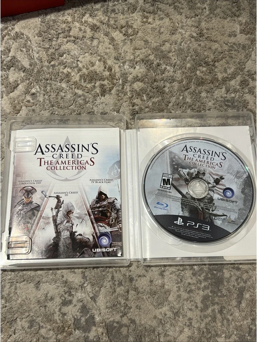 Assassin's Creed: The Americas Collection PS3 Sony PlayStation 3 2014 CIB